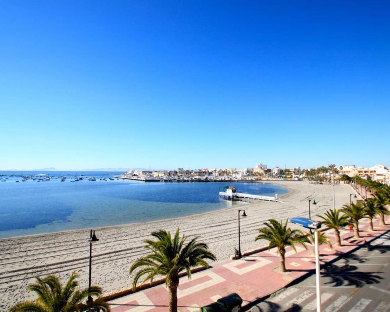 La Ribera - Terraza, Piscina Y Playa Apartment San Javier Luaran gambar